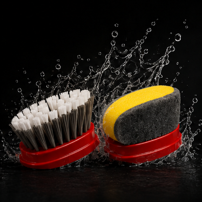 Scrub King - Heavy Duty Soap Dispensing Brush & Sponge