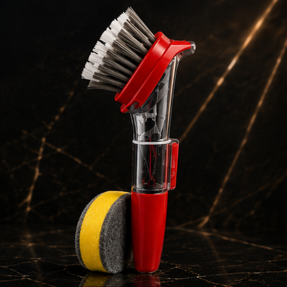 Scrub King - Heavy Duty Soap Dispensing Brush & Sponge